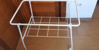 Cuna de mimbre para bebé