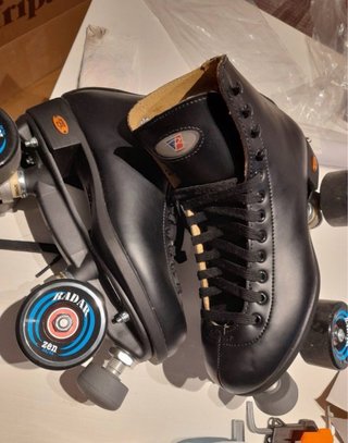 Riedell Patines Quad Negros