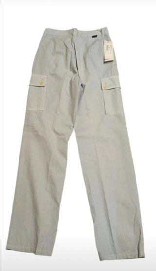 Pantaloni Cargo Beige Uomo