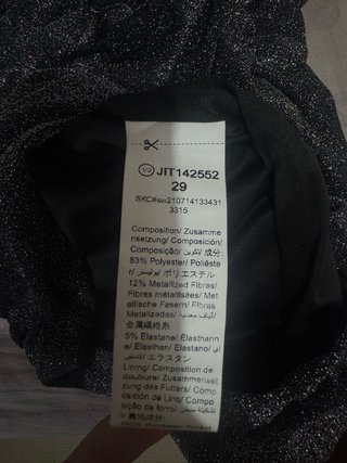 Vestito corto scintillante