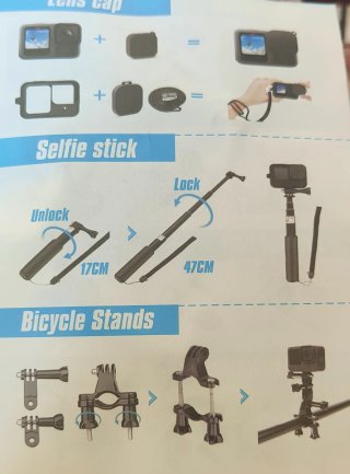 Kit Accesorios GoPro Hero 13