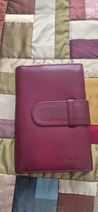 Cartera Piel Fama 12x17
