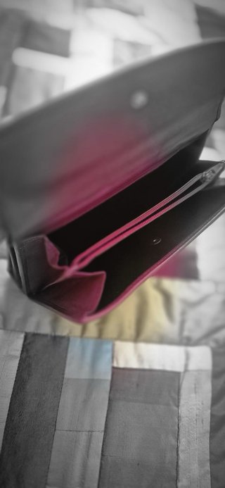 Cartera Piel Fama 12x17