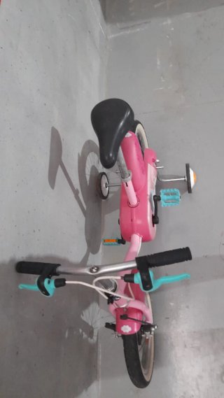 Bicicleta infantil 14 rosa