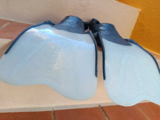 Aletas de buceo Decathlon