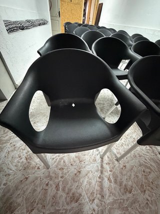 47 Sillones de Terraza Negros