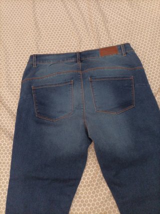 Pantalón vaquero mujer largo azul