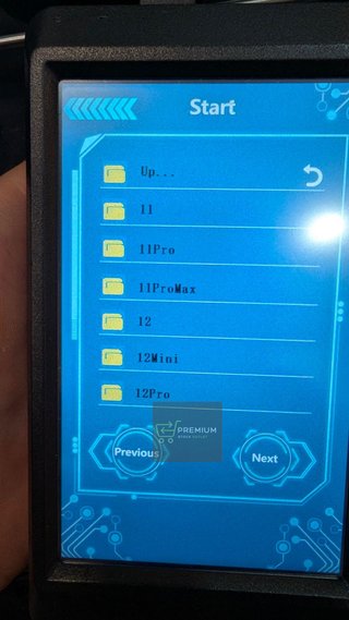 Máquina láser V5 para reemplazo de Cristal Trasero de iPhone