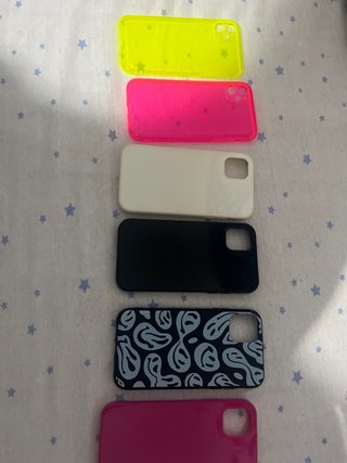 Fundas iPhone 11 (Pack 6)