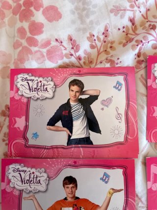 Postales Serie Violetta Disney