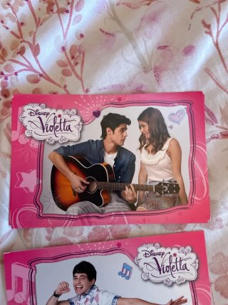 Postales Serie Violetta Disney