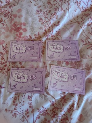 Postales Serie Violetta Disney