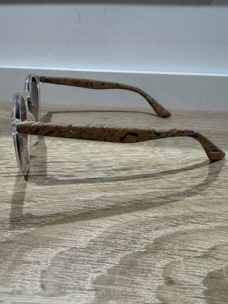 Gafas de sol redondas transparentes estilo indie