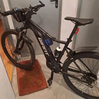 Bicicleta Eléctrica Giant Negra talla L