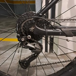 Bicicleta Eléctrica Giant Negra talla L