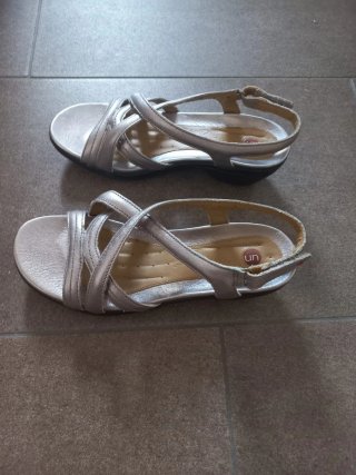 Sandalias Clark Piel Beige Talla 37