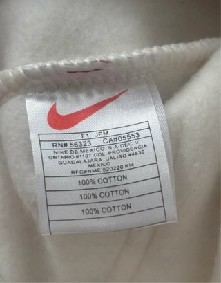 Sudadera Nike Phoenix Fleece Blanca