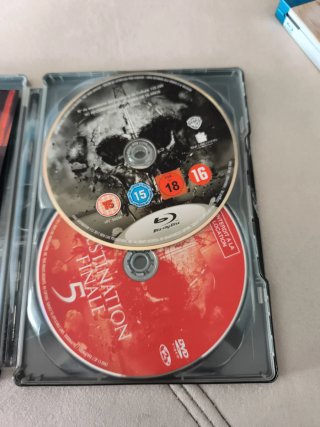 Destino Final 5 Blu-ray + DVD Steelbook