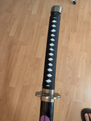 Katana de One Piece en Bambú