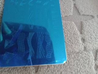 Piastra per stamping unghie