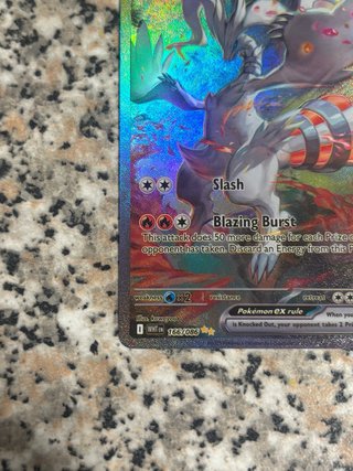 Reshiram EX 166/086 Pokémon Carta