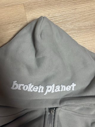 Chaqueta Broken Planet Gris Talla M Cremallera