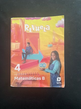Matemáticas B, 4 secundaria, Revuela
