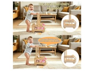 Cesta Madera Bebé
