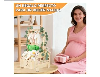 Cesta Madera Bebé