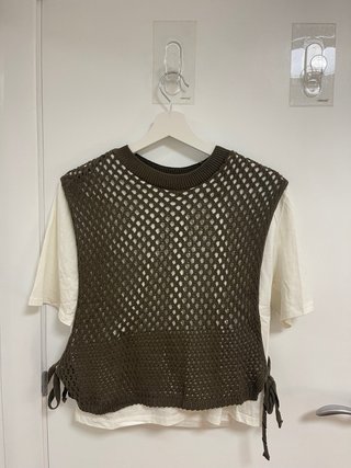Chaleco Zara de punto