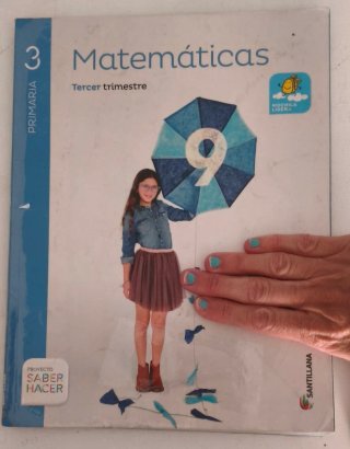 Matemáticas 3 primaria Tercer trimestre