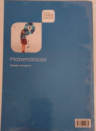 Matemáticas 3 primaria Tercer trimestre