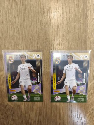 2 Cromos Huijsen Últimos Fichajes Panini