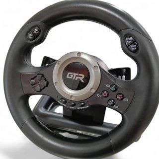VOLANTE JINSHU GTR + PEDALES PARA PC/PS3/PS4