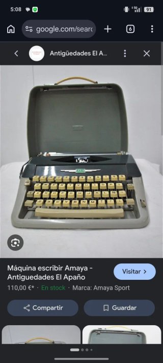 Máquina de escribir Amaya