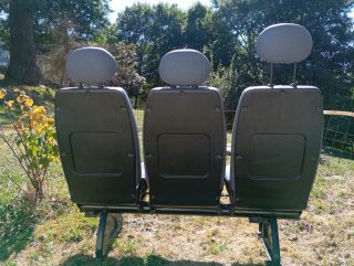 Bancada trasera asientos Opel Movano