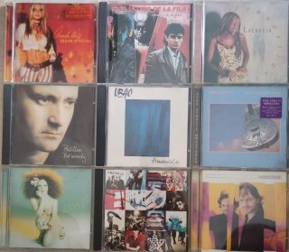 Lote 9 CDs Música Pop Rock Internacional