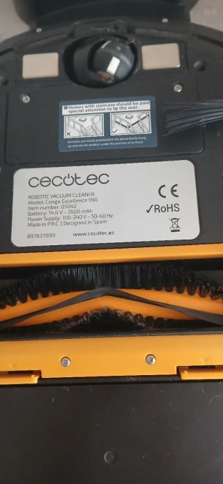 Robot Aspirador Cecotec Conga 990