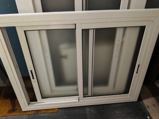 3 Ventanas correderas de  aluminio