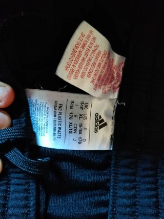 Chándal Adidas Negro y Blanco