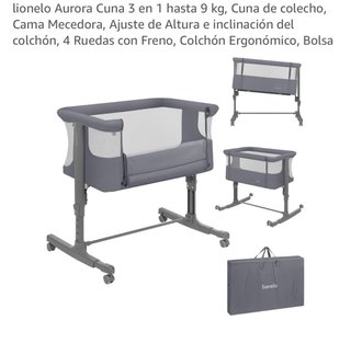 Cuna de colecho Lionelo Aurora 3 en 1