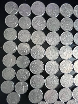 Colección Monedas Franco 70 monedas Pesetas Plata