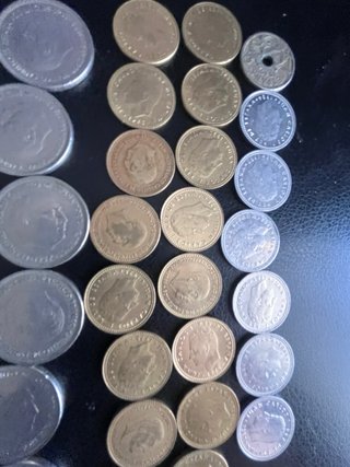 Colección Monedas Franco 70 monedas Pesetas Plata