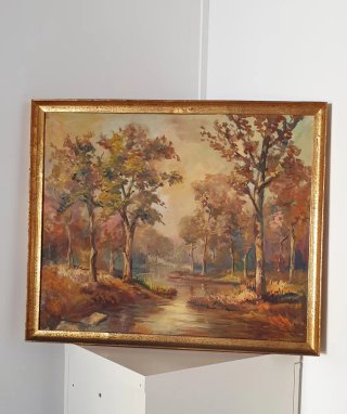 ÓLEO FIRMADO FRANCISCO CAMPS DALMASES