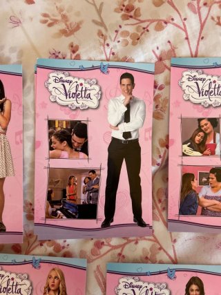 Postales Serie Violetta Disney