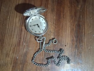 Reloj de bolsillo PLESSE con cadena