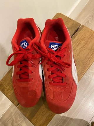 Zapatillas Puma Speedcat Rojas y Blancas