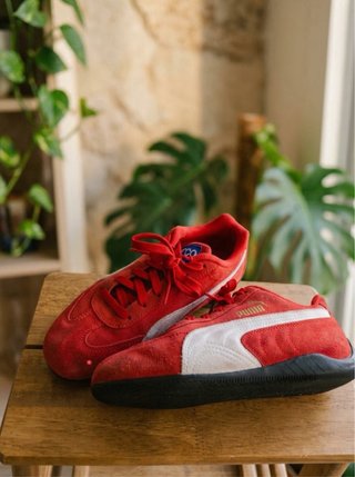 Zapatillas Puma Speedcat Rojas y Blancas