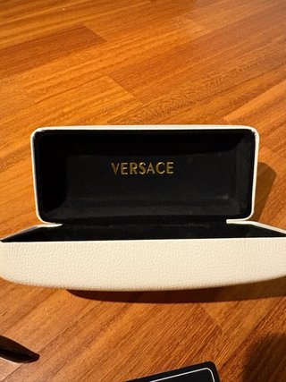 Occhiali da sole Versace neri e marroni