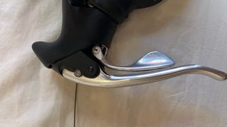 Manillar y potencia. Tres T.  Y manetas campagnolo